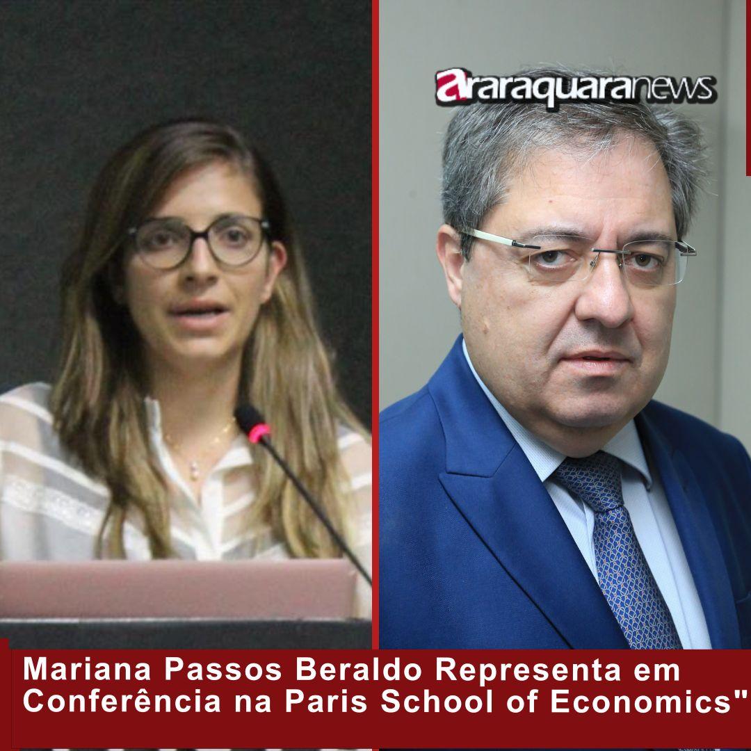 Mariana Passos Beraldo Representa em Conferência na Paris School of Economics