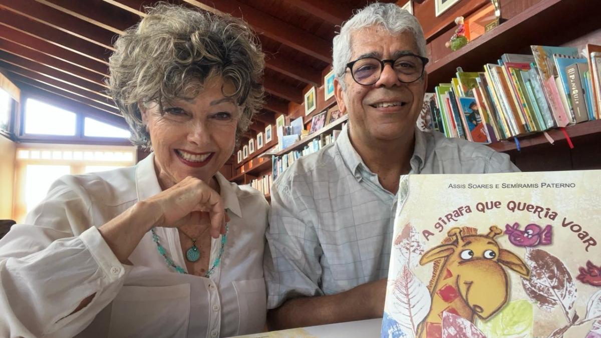 Novo livro de Assis Soares e Semíramis Paterno fala de sonho e perseverança