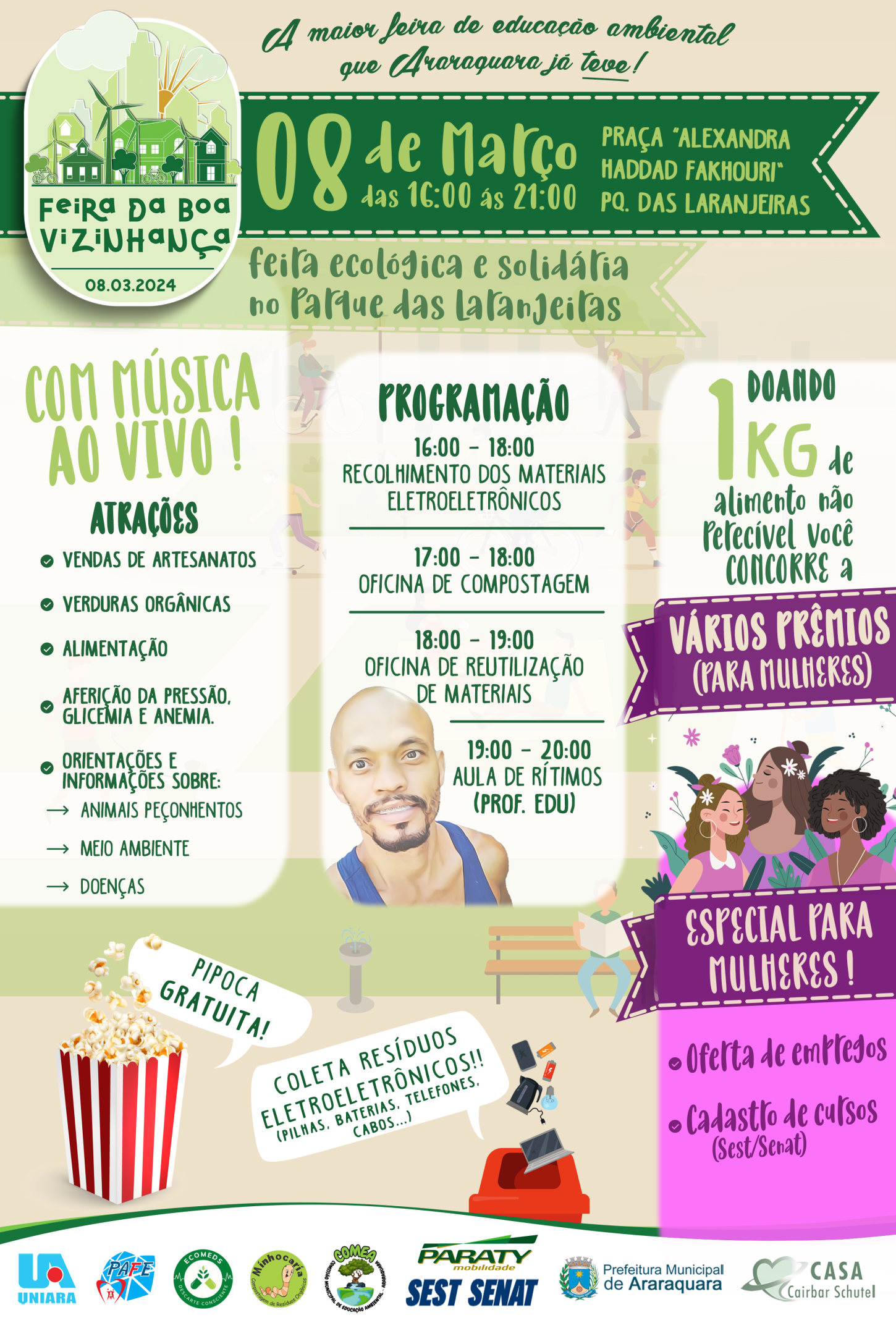 Sexta-feira de Conscientização Ambiental na Praça