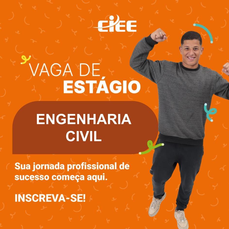 VAGA DE ESTÁGIO EM ENGENHARIA CIVIL