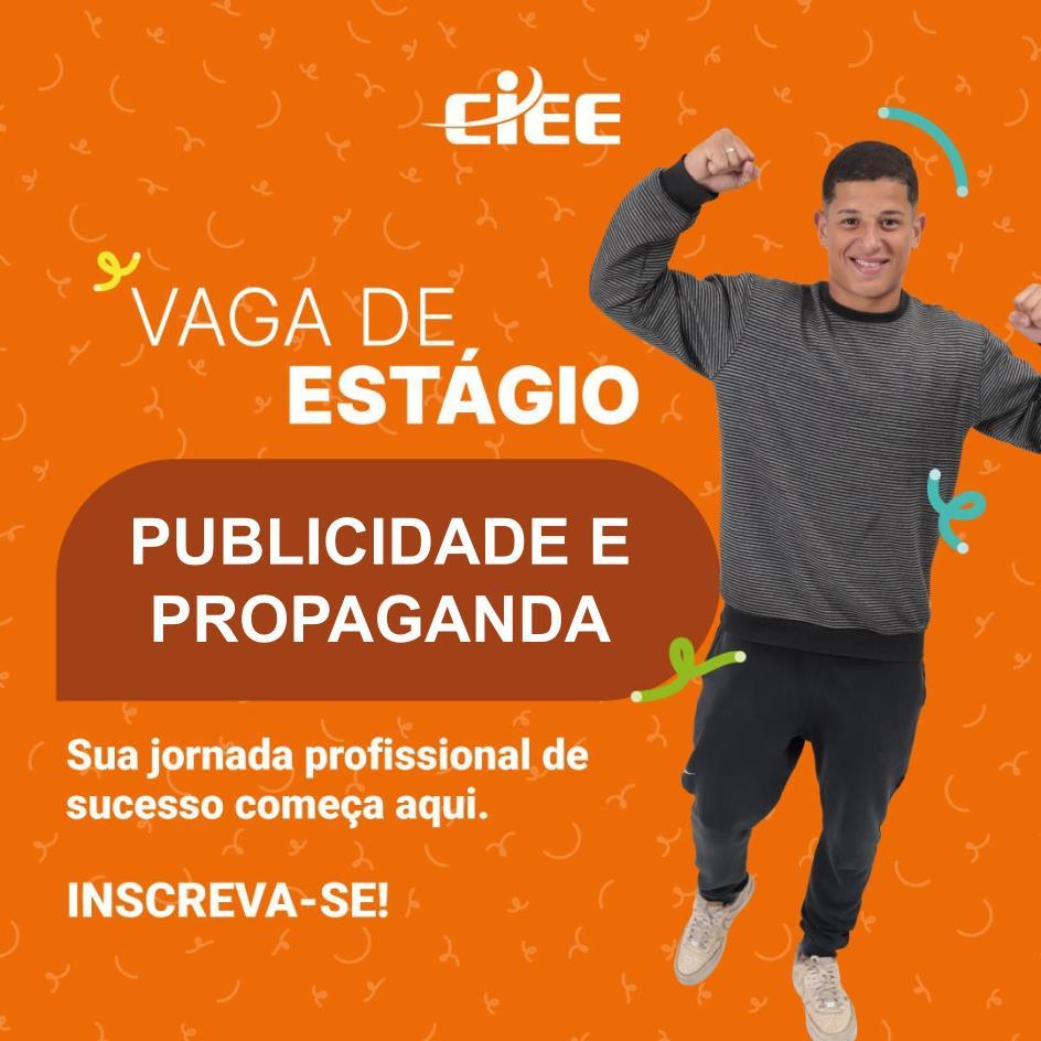 VAGA DE ESTÁGIO EM PUBLICIDADE E PROPAGANDA