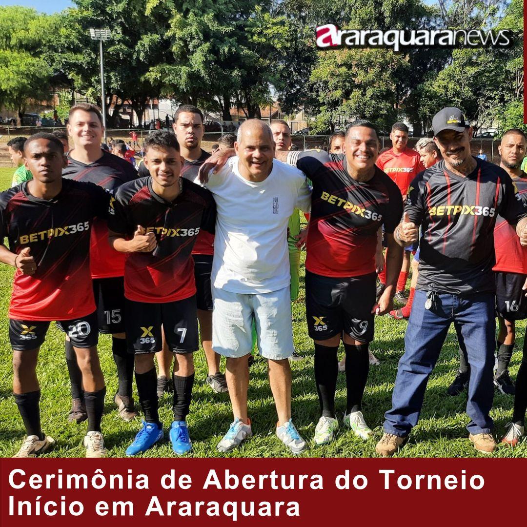 Cerimônia de Abertura do Torneio Início em Araraquara