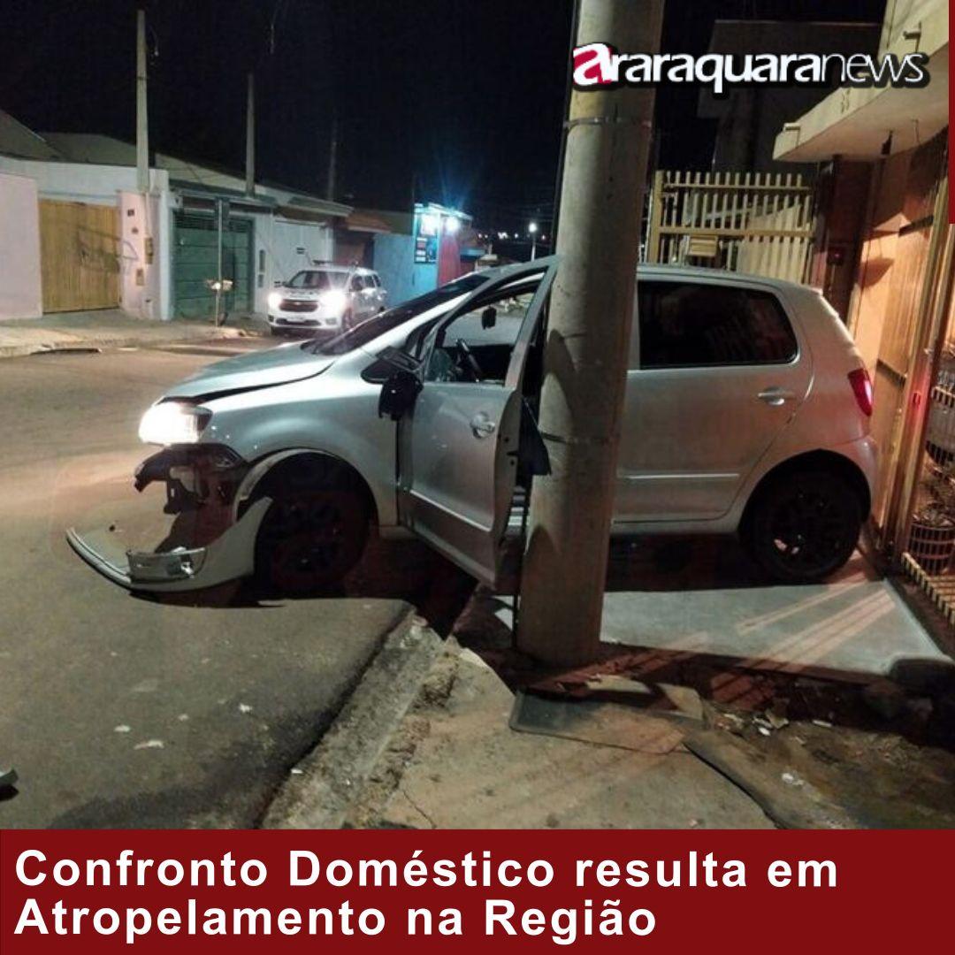 Confronto Doméstico resulta em Atropelamento na Região