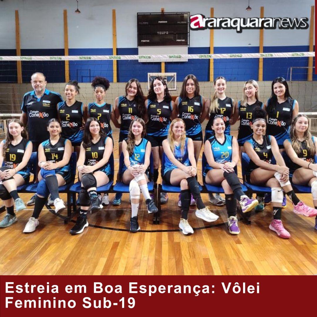 Estreia em Boa Esperança: Vôlei Feminino Sub-19 Encara Primeiro Desafio na Temporada