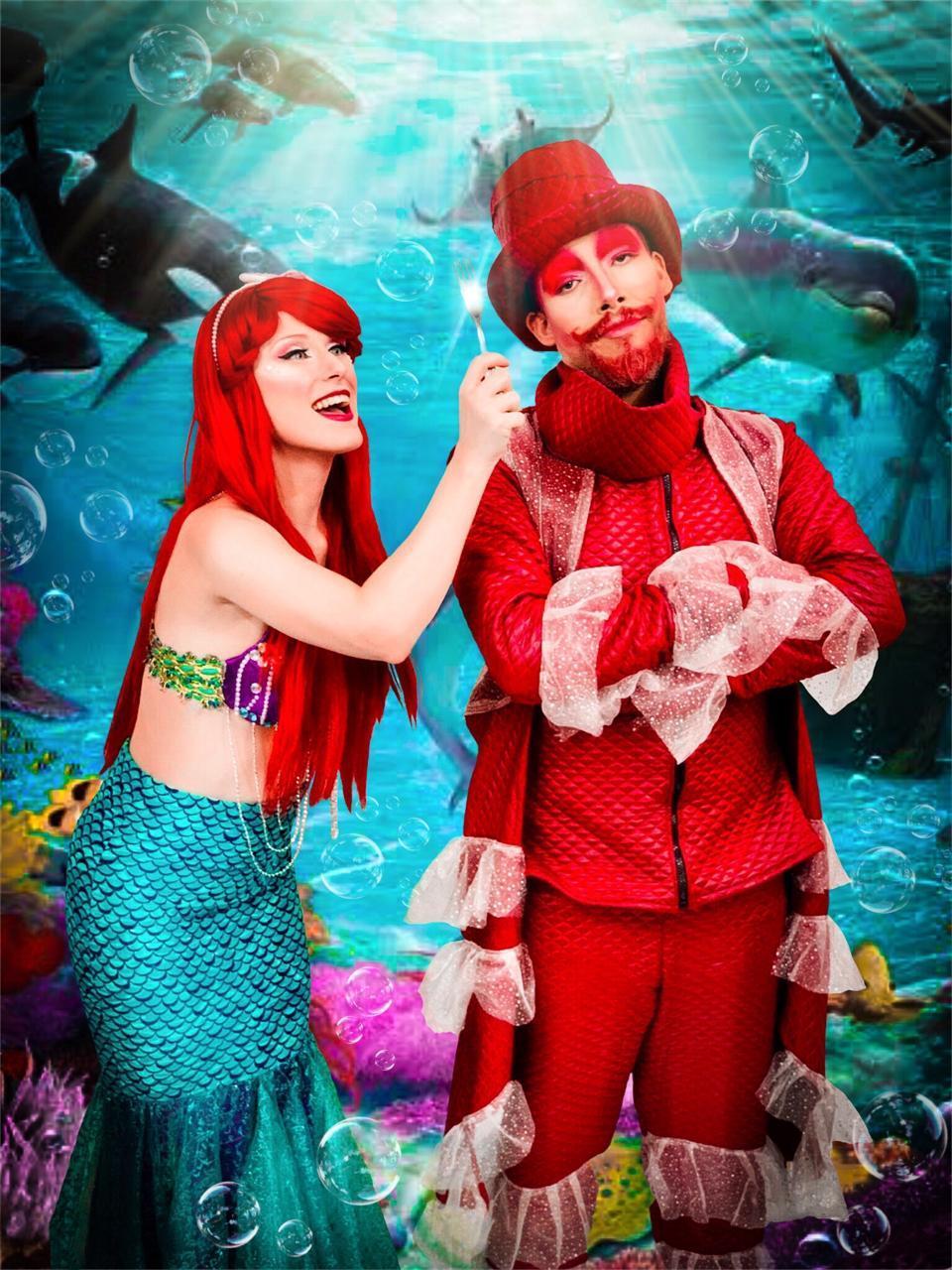 Neste domingo, teatro musical inspirado em A Pequena Sereia é atração do Palco Jaraguá