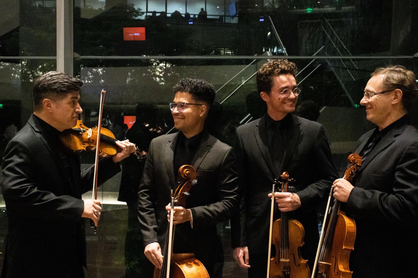Teatro Santarosa recebe Quarteto Brasileiro de Cordas e convidados neste domingo