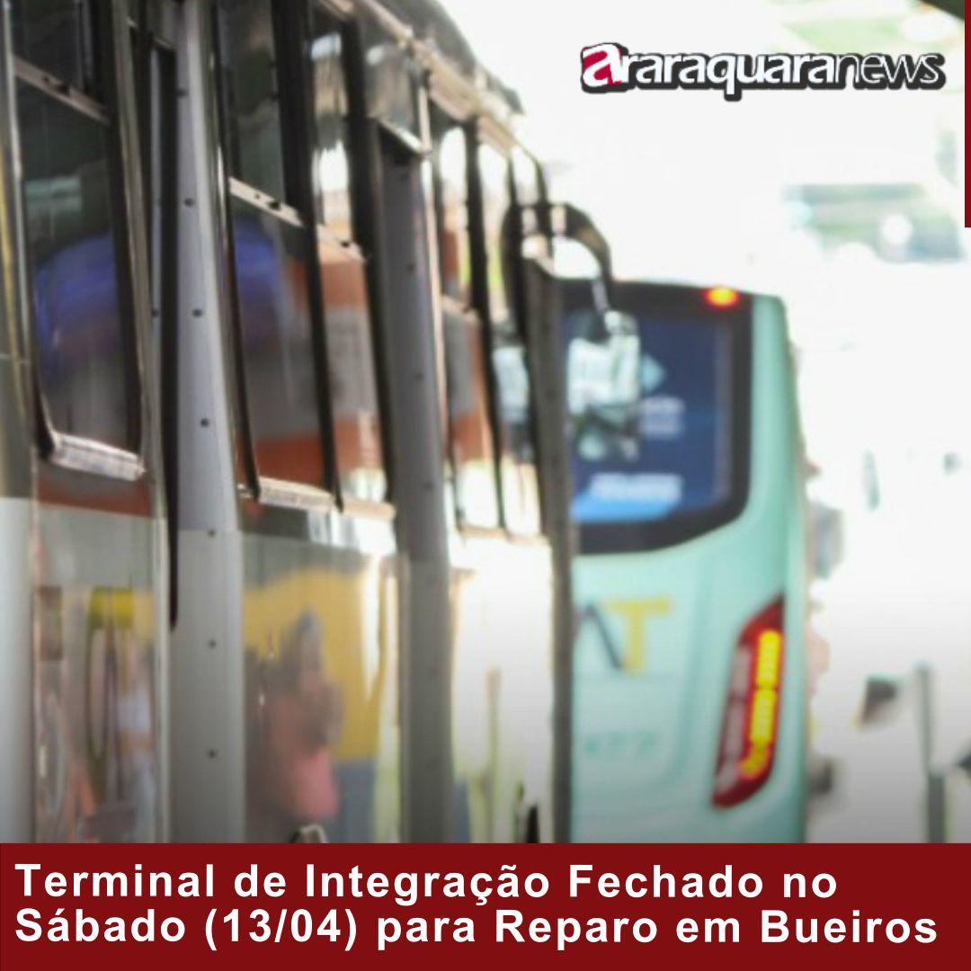 Terminal de Integração Fechado no Sábado (13/04) para Reparo em Bueiros