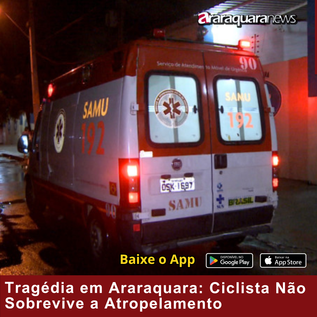 Tragédia em Araraquara: Ciclista Não Sobrevive a Atropelamento