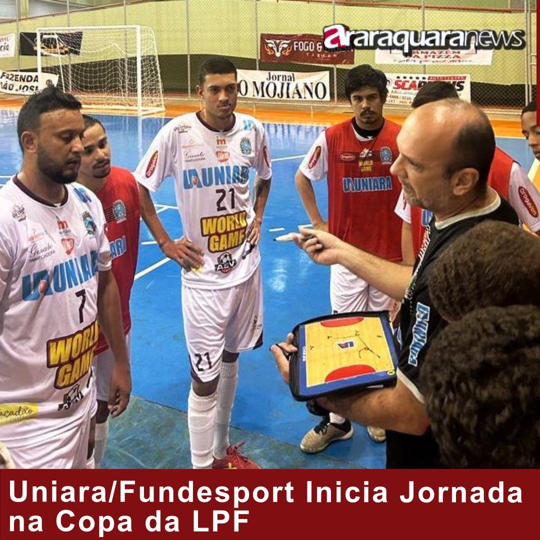 Uniara/Fundesport Inicia Jornada na Copa da LPF contra Ferroviária/Pinda
