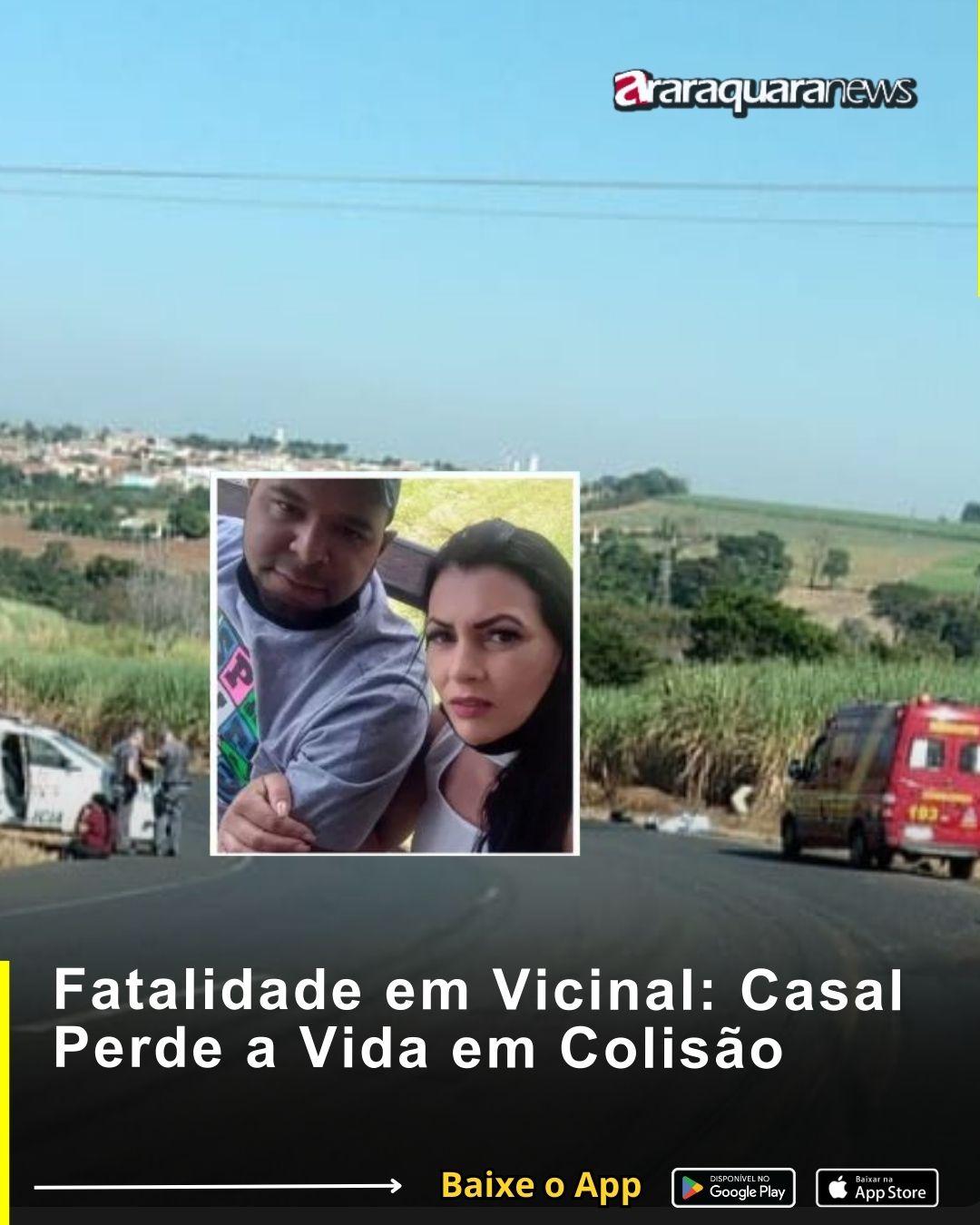 Fatalidade em Vicinal: Casal Perde a Vida em Colisão