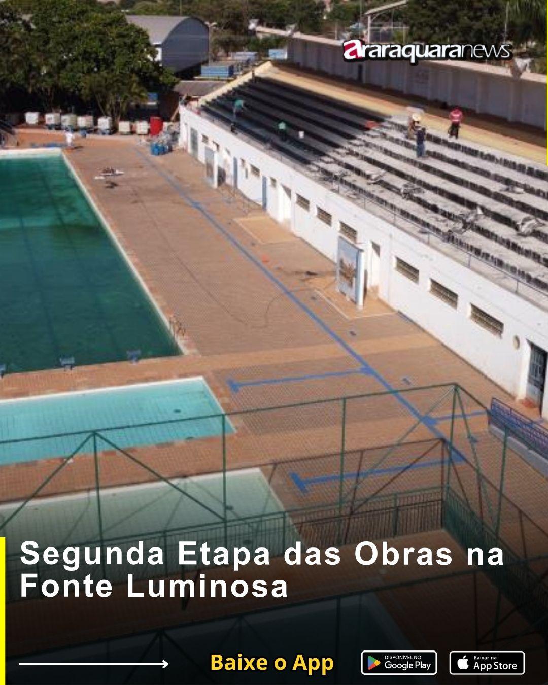 Segunda Etapa das Obras na Fonte Luminosa