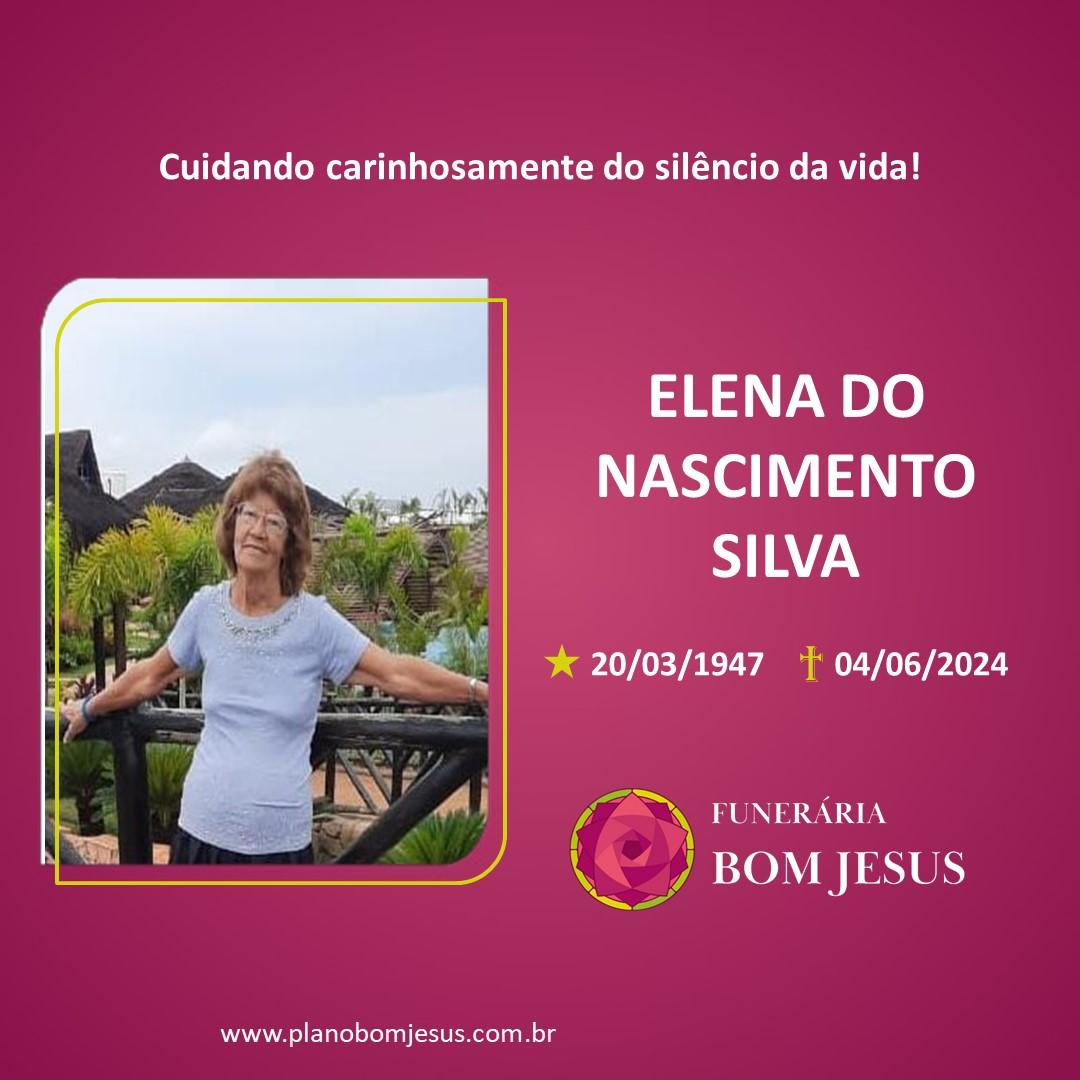 A Funerária Bom Jesus comunica o falecimento do Sra. ELENA DO NASCIMENTO SILVA