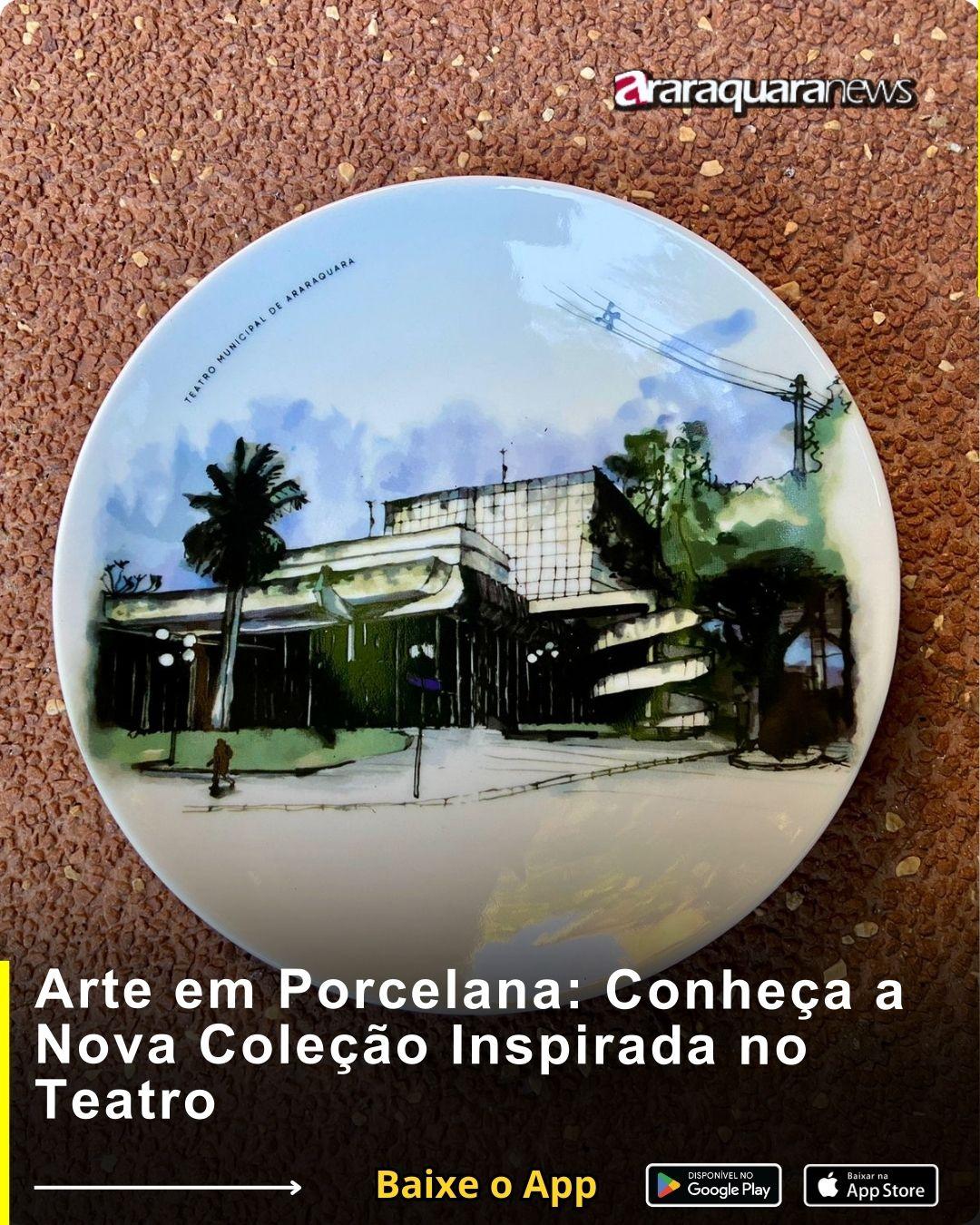 Arte em Porcelana: Conheça a Nova Coleção Inspirada no Teatro