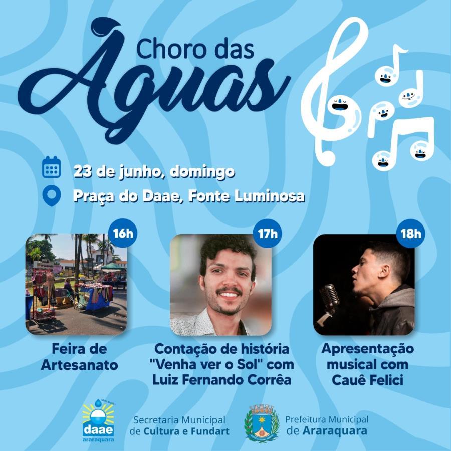 Feira, Contação e Música no Choro das Águas