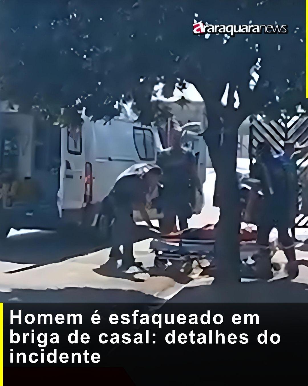 Homem é esfaqueado em briga de casal: detalhes do incidente