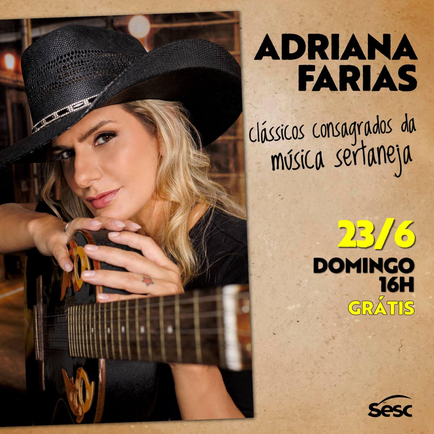 Show Sertanejo: Domingo com Adriana Farias