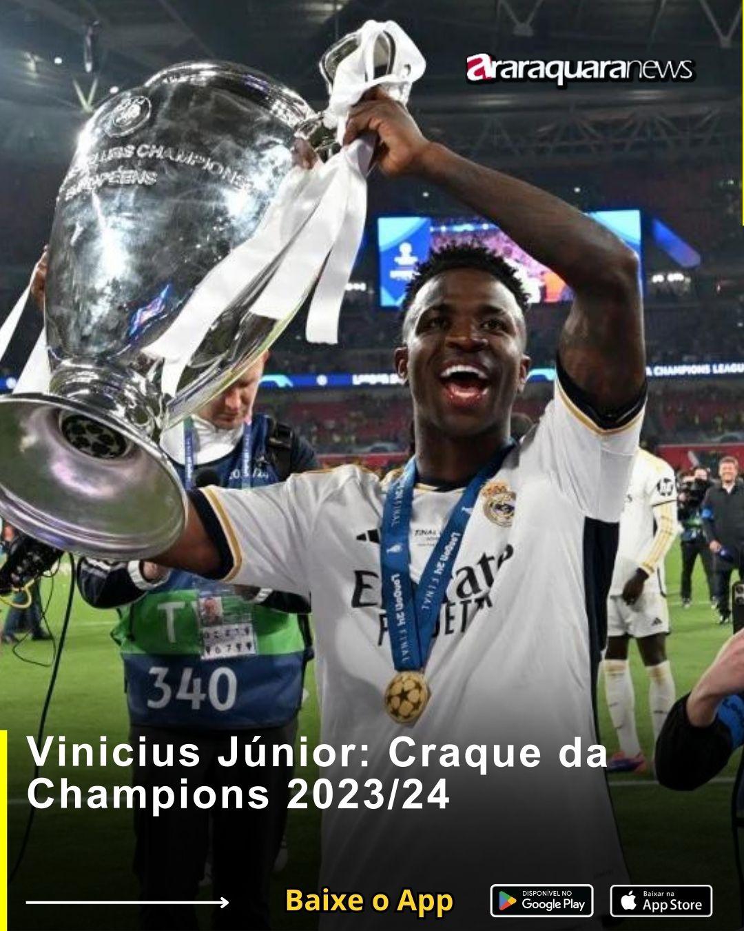 Vinicius Júnior: Craque da Champions 2023/24