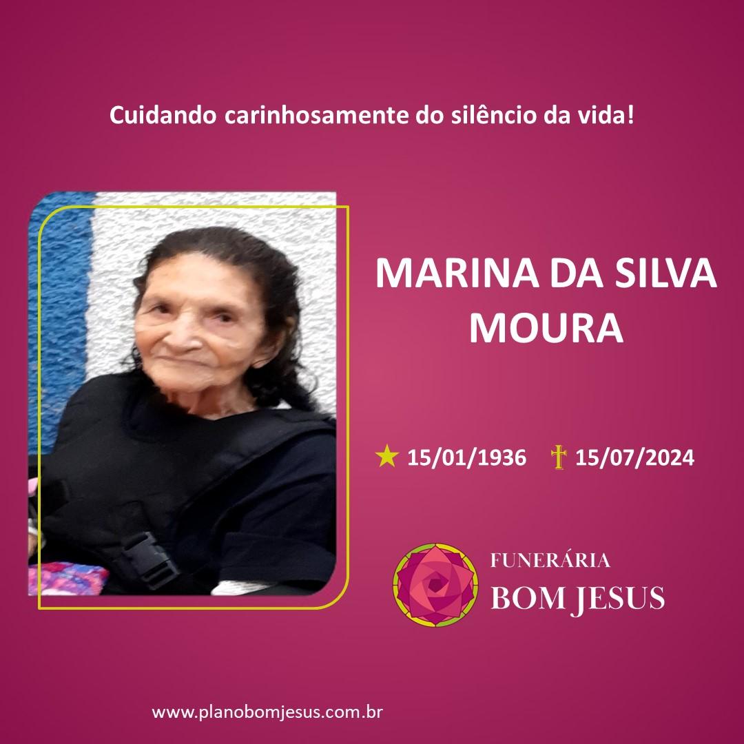 A Funerária Bom Jesus comunica o falecimento da Sra. MARINA DA SILVA MOURA.