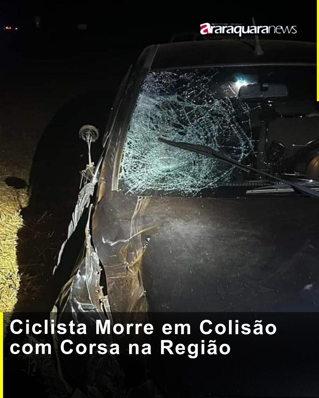 Ciclista Morre em Colisão com Corsa na Região