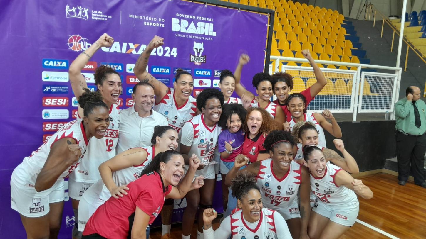 Grande Vitória do Sesi Araraquara Igualou na Final da LBF
