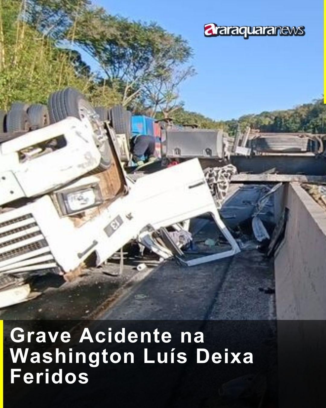Grave Acidente na Washington Luís Deixa Feridos