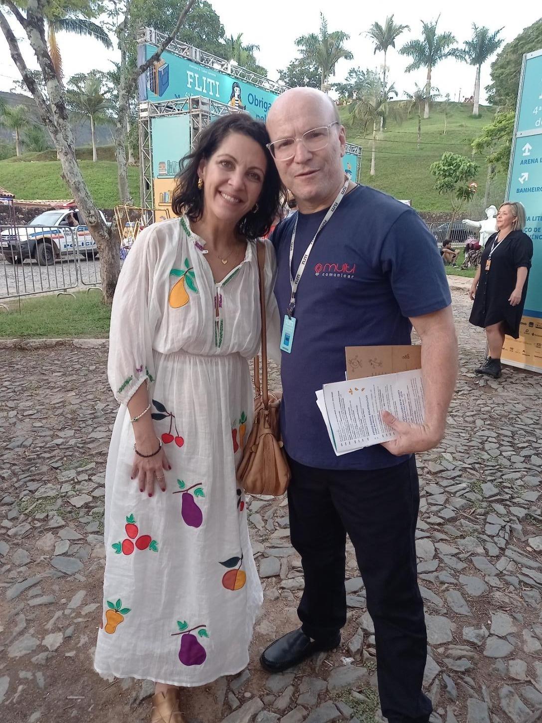 Thalita Rebouças com Admilson