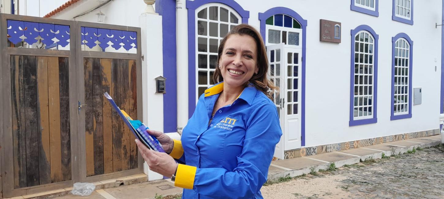 Cristina Figueiredo, idealizadora e coordenadora da Fliti.