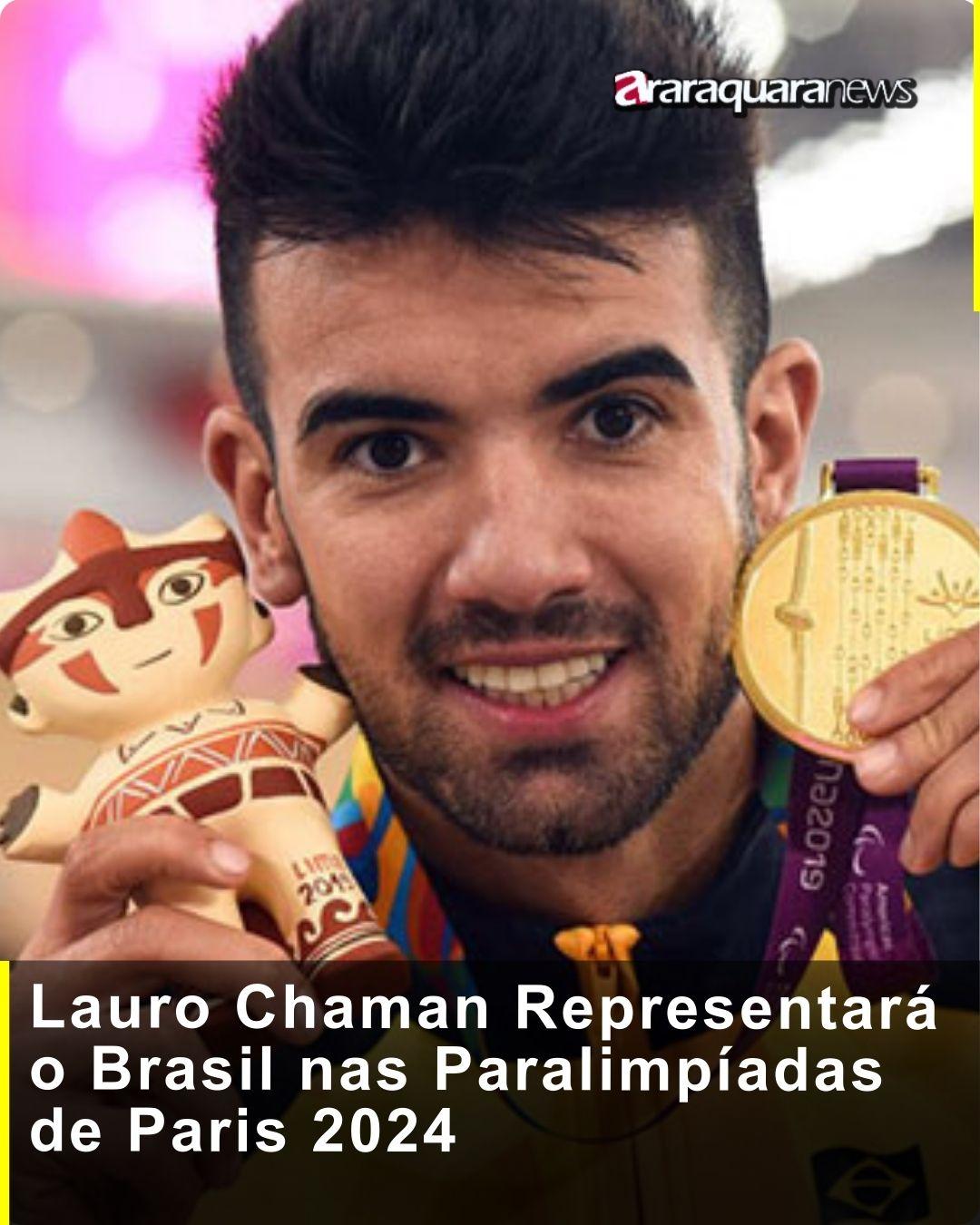 Lauro Chaman Representará o Brasil nas Paralimpíadas de Paris 2024