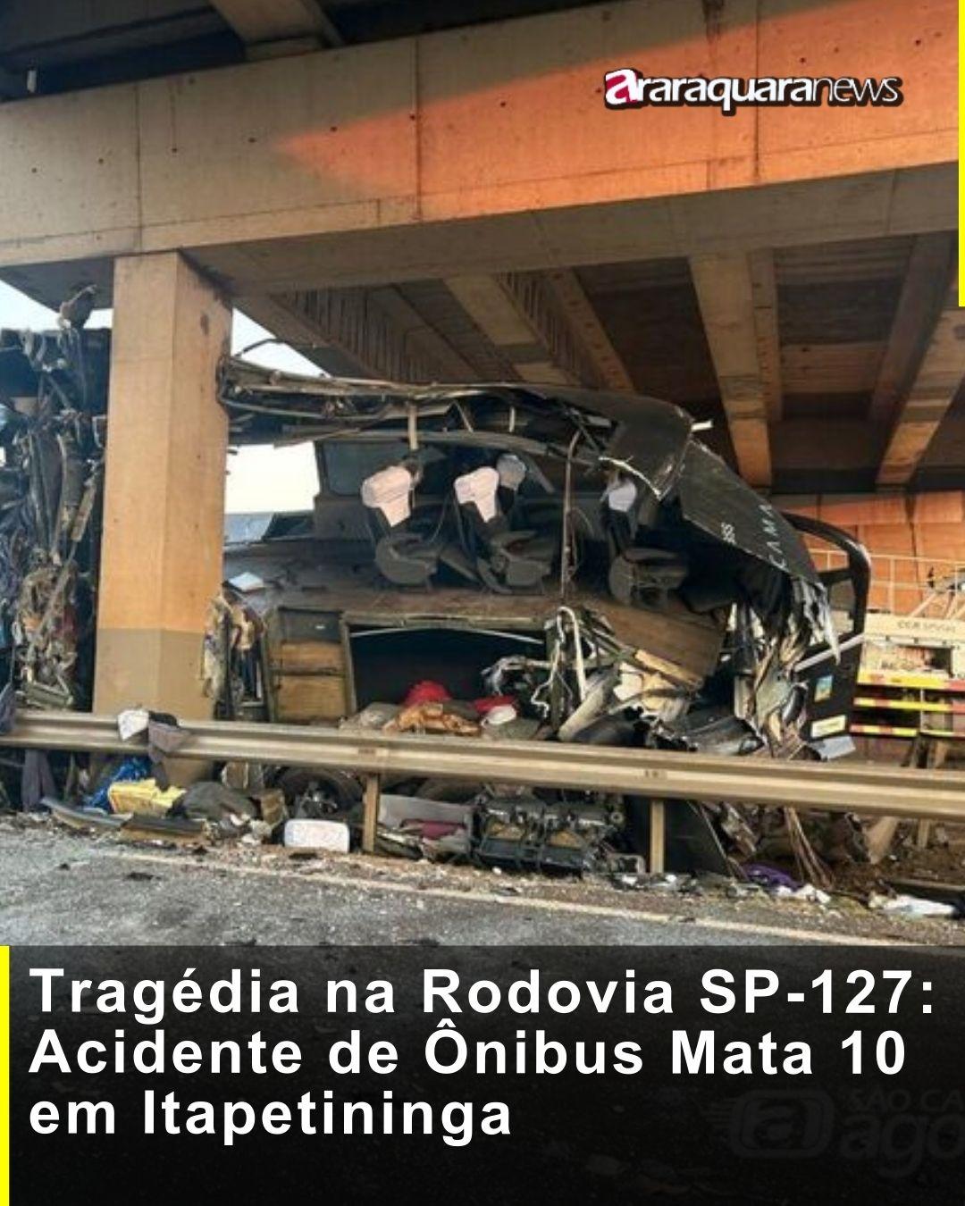 Tragédia na Rodovia SP-127: Acidente de Ônibus Mata 10 em Itapetininga
