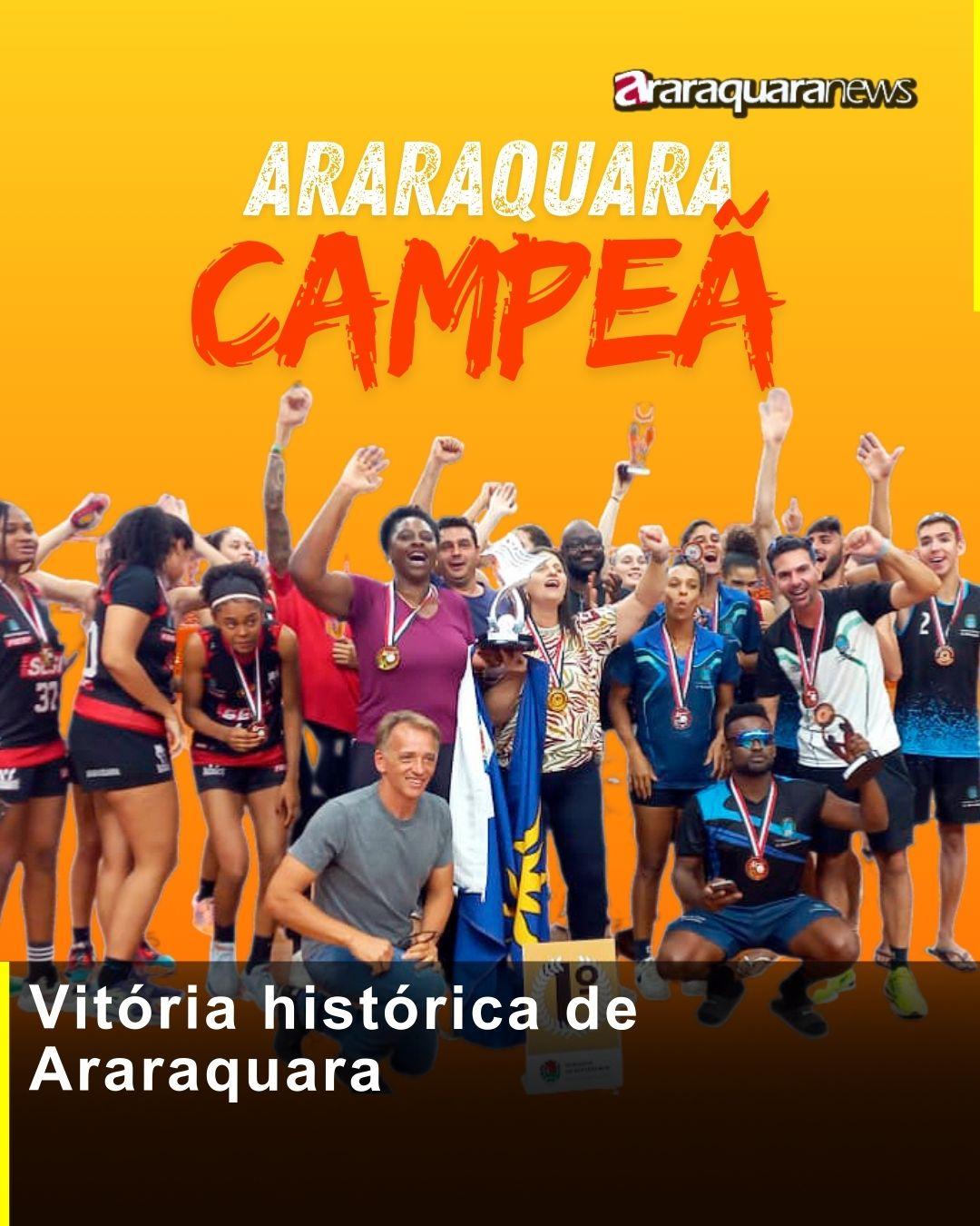 Vitória histórica de Araraquara