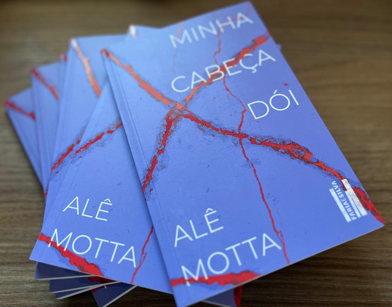 Novo livro de Alê Motta mantem o estilo conciso e denso para falar das dores da alma