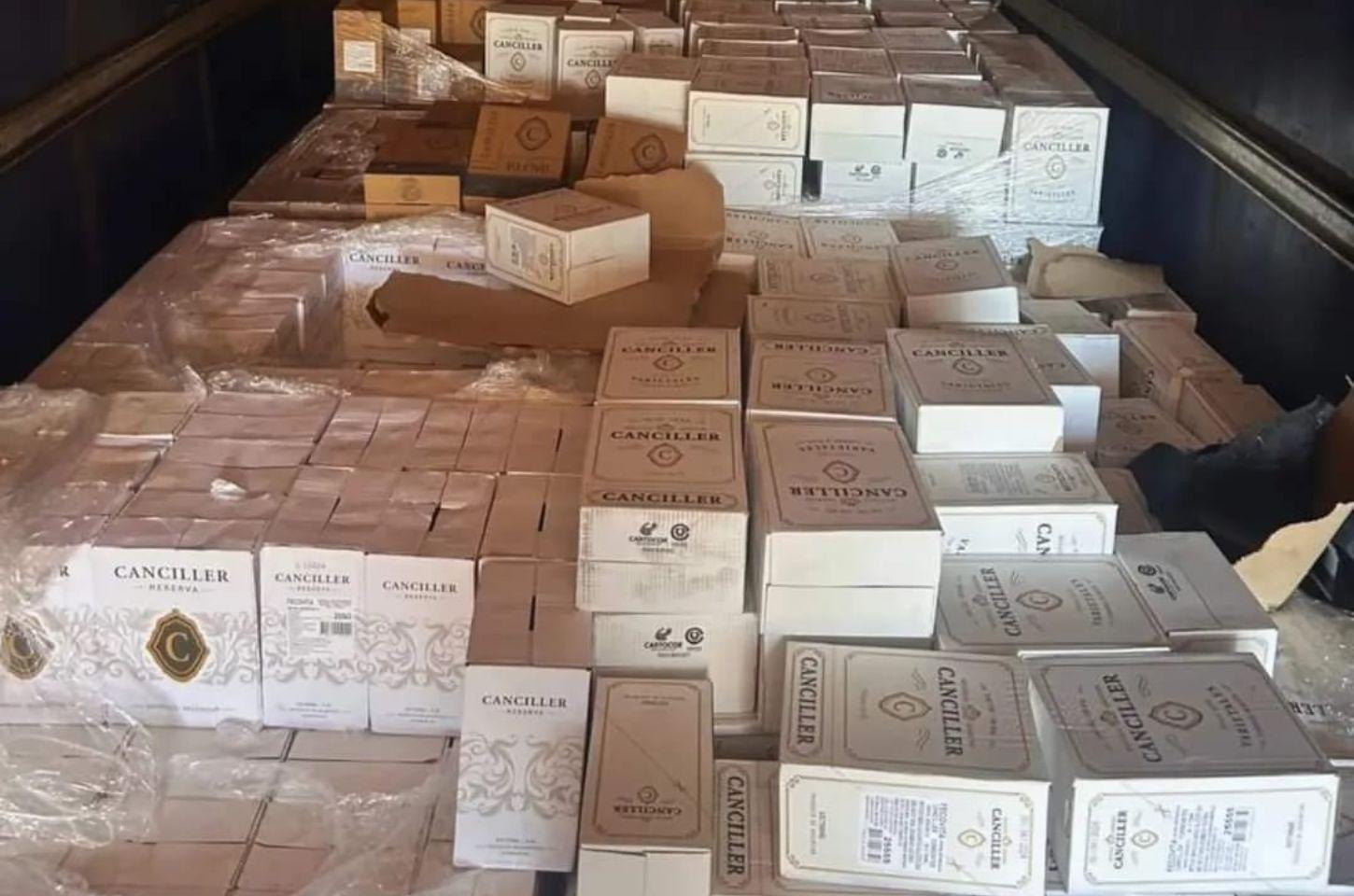 Polícia recupera carga de vinhos roubada em Sertãozinho