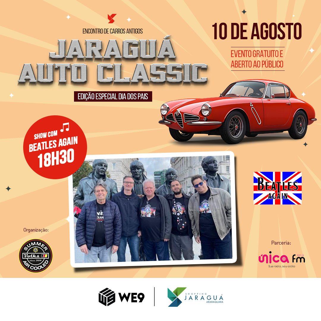 Shopping Jaraguá celebra Dia dos Pais com música e encontro de carros antigos