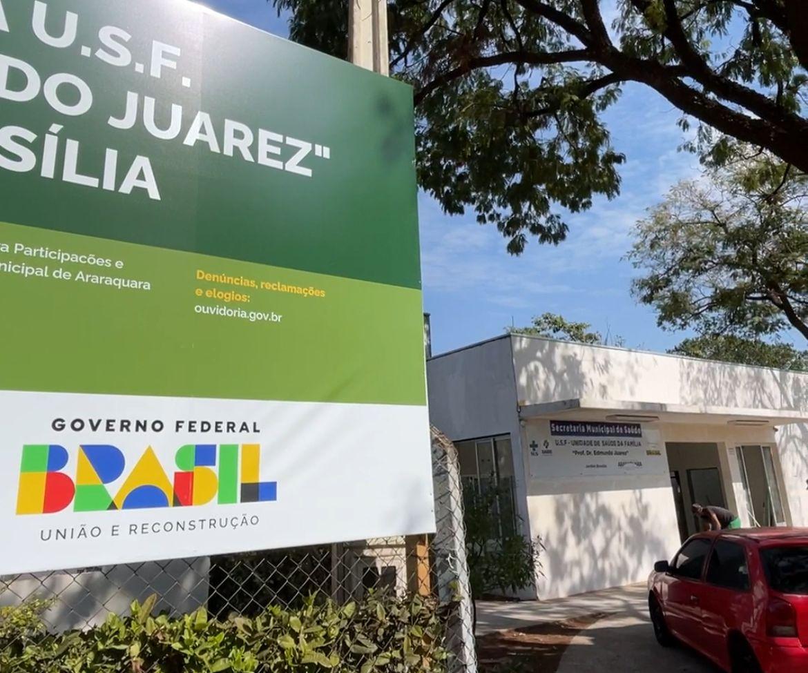 Inauguração da USF Prof. Dr. Edmundo Juarez:  Reforma no Jardim Brasília