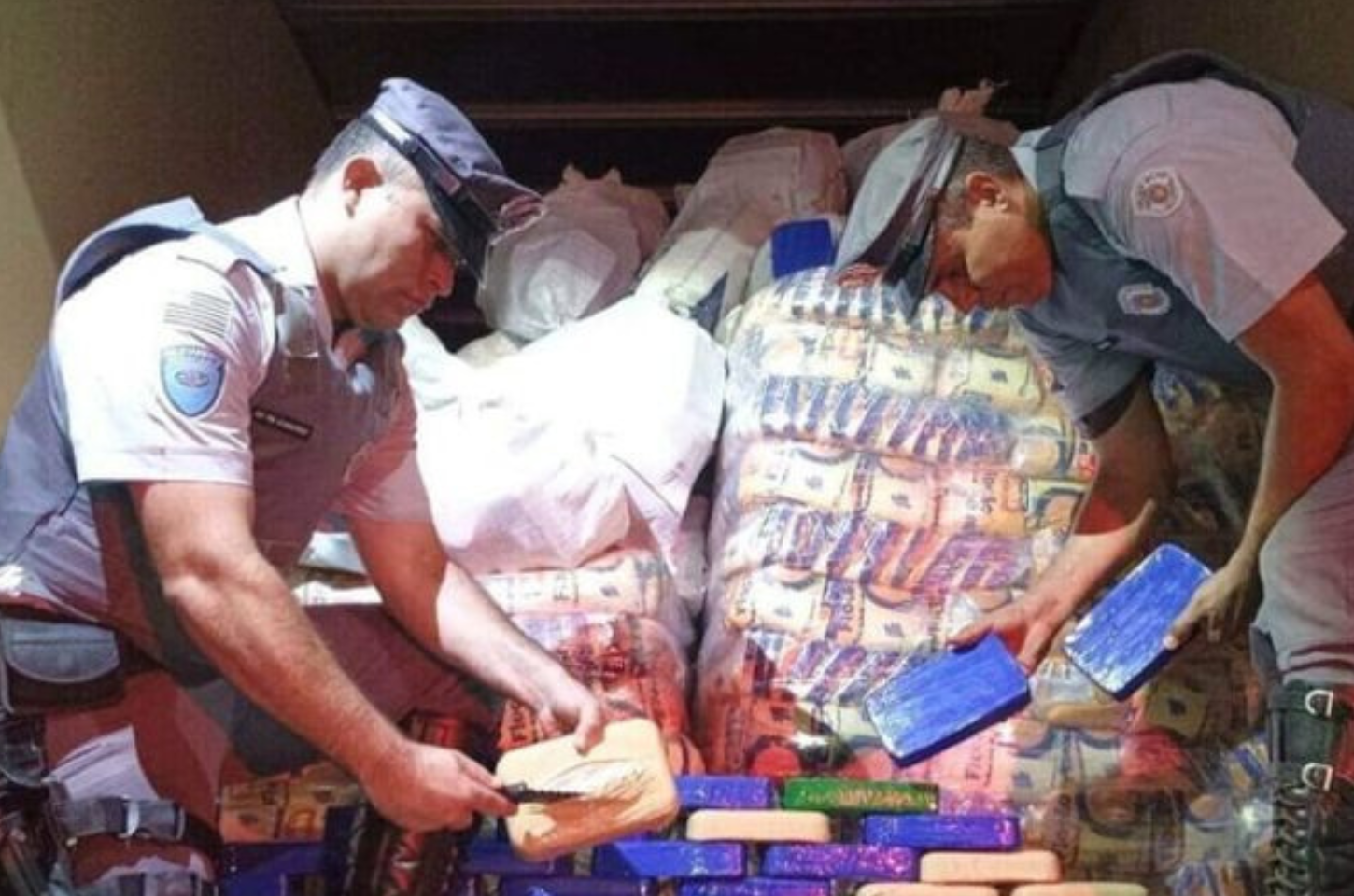 Traficante é solto após ser flagrado com 800 kg de cocaína