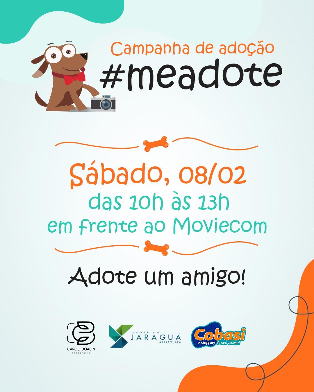 Shopping Jaraguá recebe campanha de adoção de pet no sábado