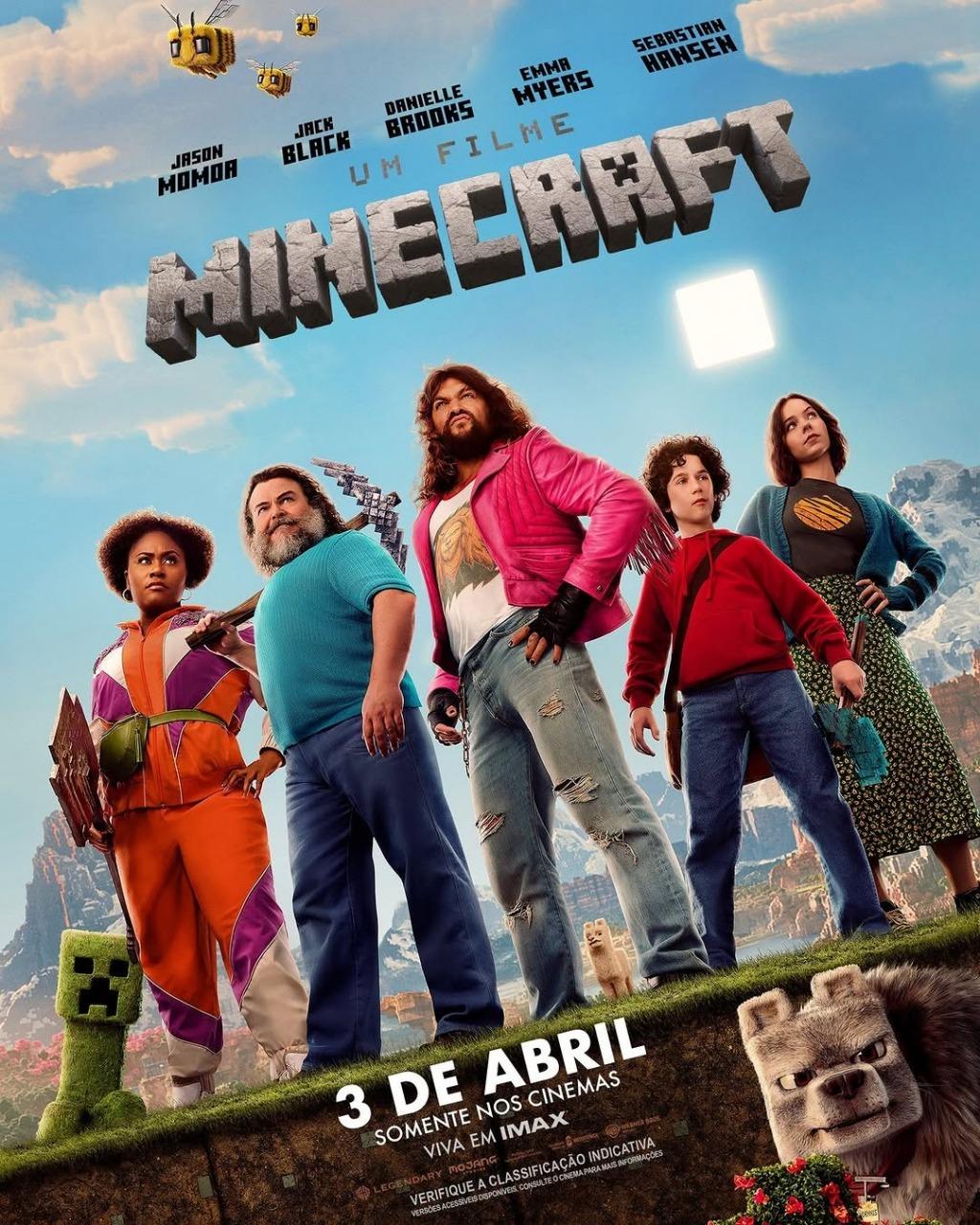 “Minecraft” e “Código Alarum” estreiam nesta quinta-feira na Moviecom Jaraguá