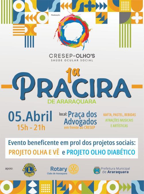 Pracira: Música, Pastel e Solidariedade na Praça dos Advogados!