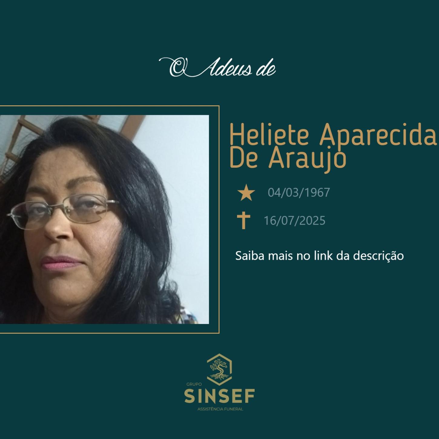 O Grupo Sinsef se despede da Sra.