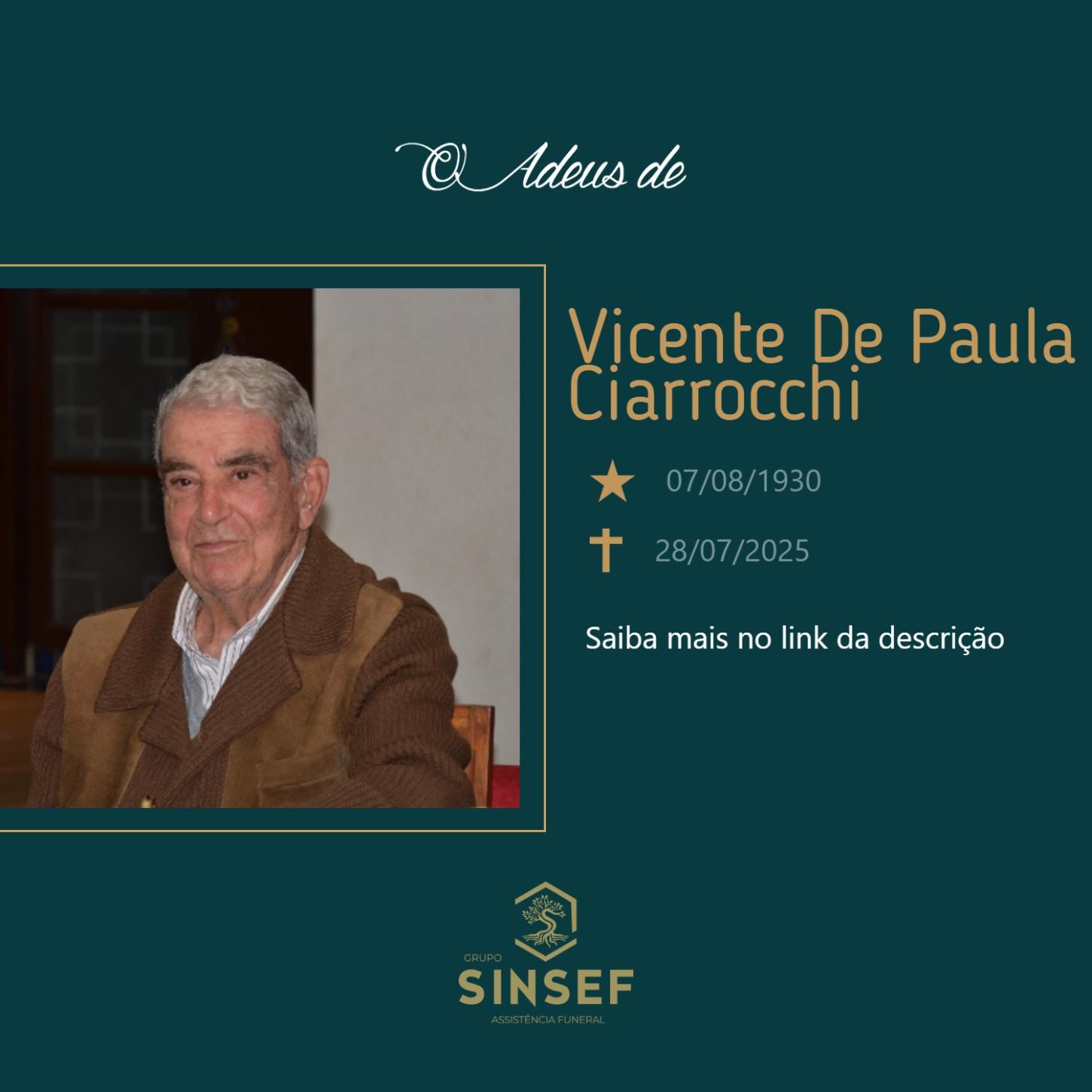 O Grupo Sinsef se despede do Sr.