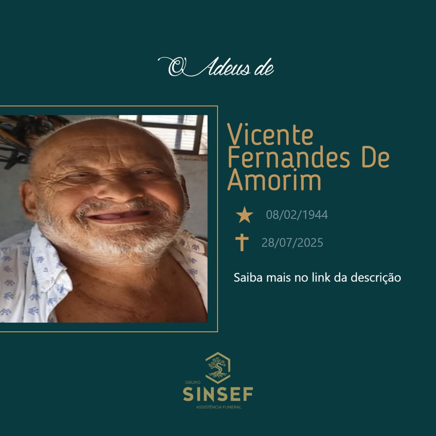 O Grupo Sinsef se despede do Sr.