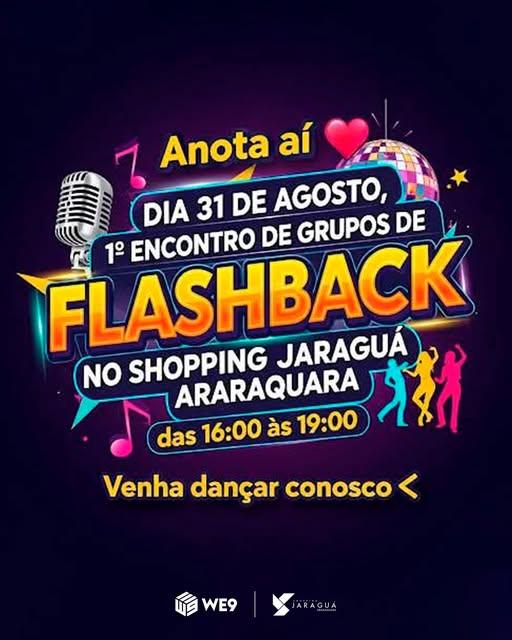 Domingo tem 1º Encontro de Grupos de Flashback no Shopping Jaraguá