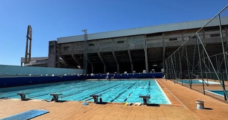 Piscinas e áreas de judô e hidroterapia do Complexo Aquático precisam de atenção