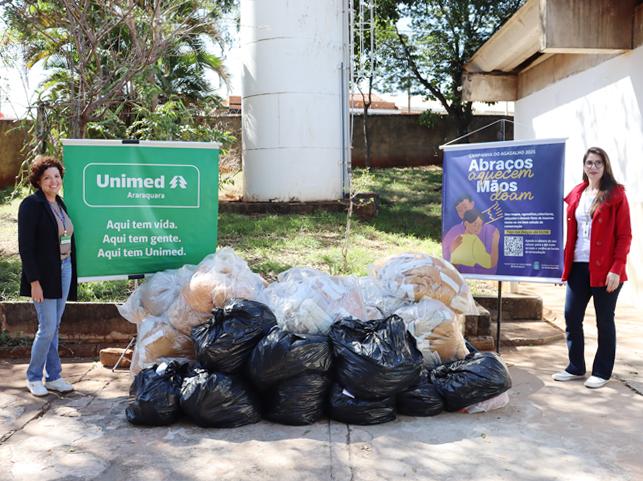 Unimed Araraquara contribui com cerca de 500 itens para o Fundo Social de Solidariedade