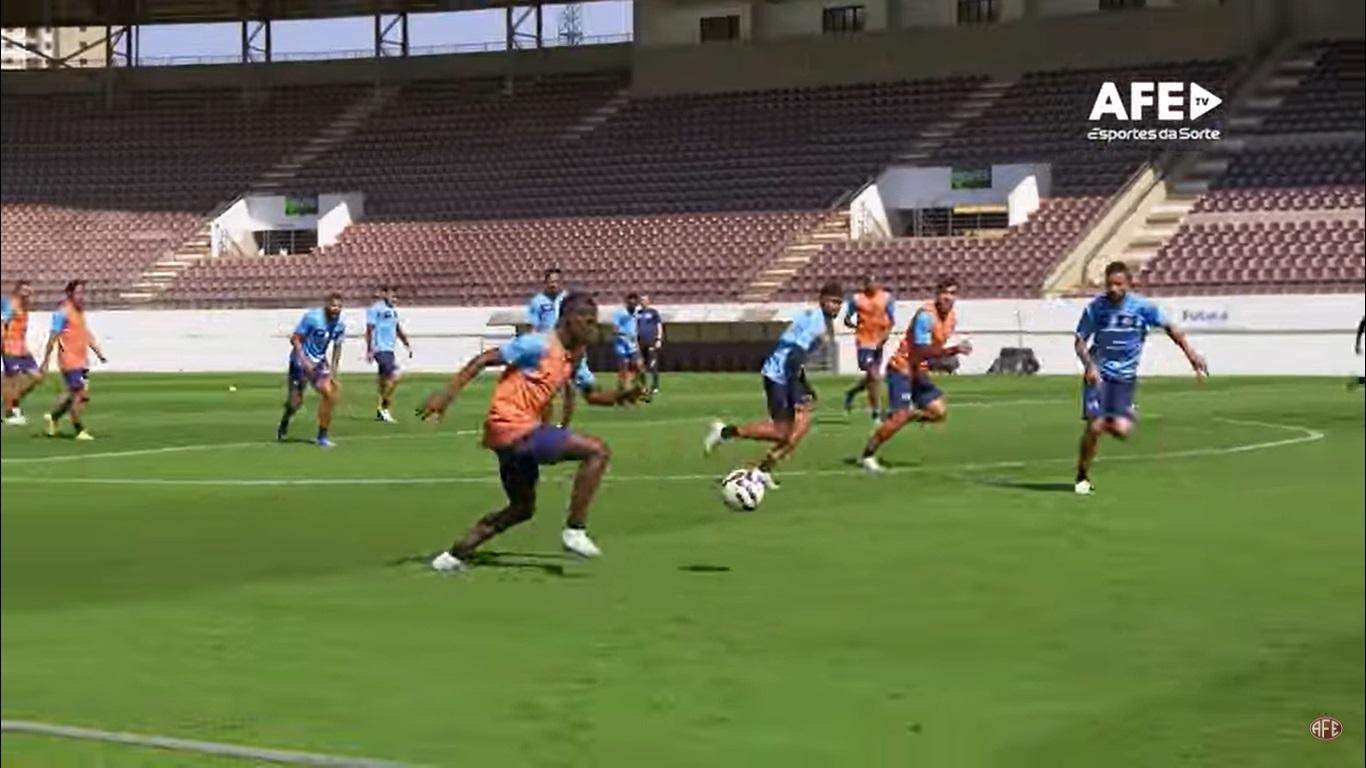 VÍDÉO | Ferroviária se prepara para o confronto contra o Cuiabá na Arena da Fonte