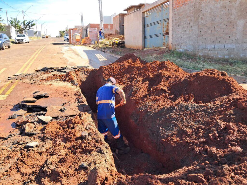 Daae interrompe abastecimento de água no Jardim das Hortênsias