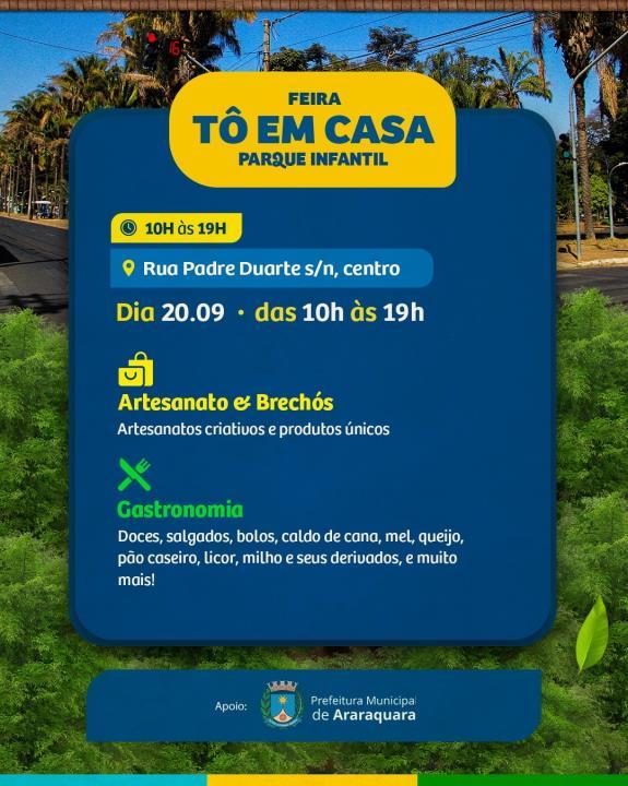 Feira “Tô em Casa” celebra a criatividade e a gastronomia local