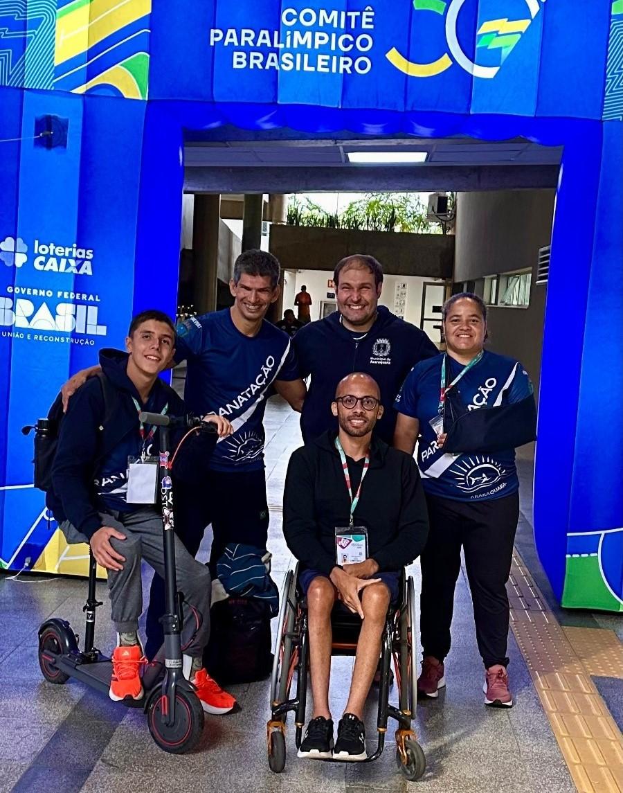 Natação paralímpica de Araraquara conquista dois ouros no Circuito Nacional