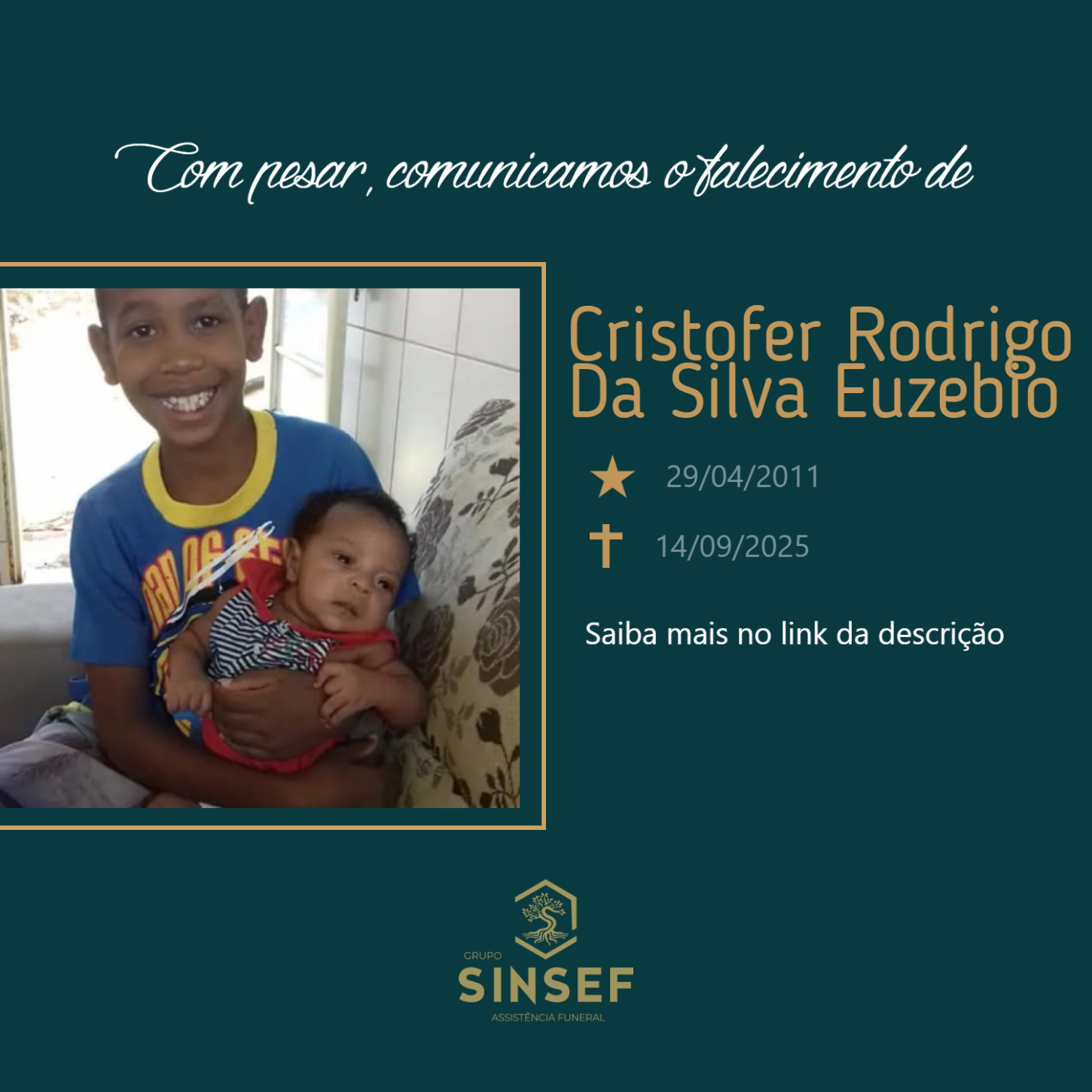 O Grupo Sinsef se despede do Jovem.