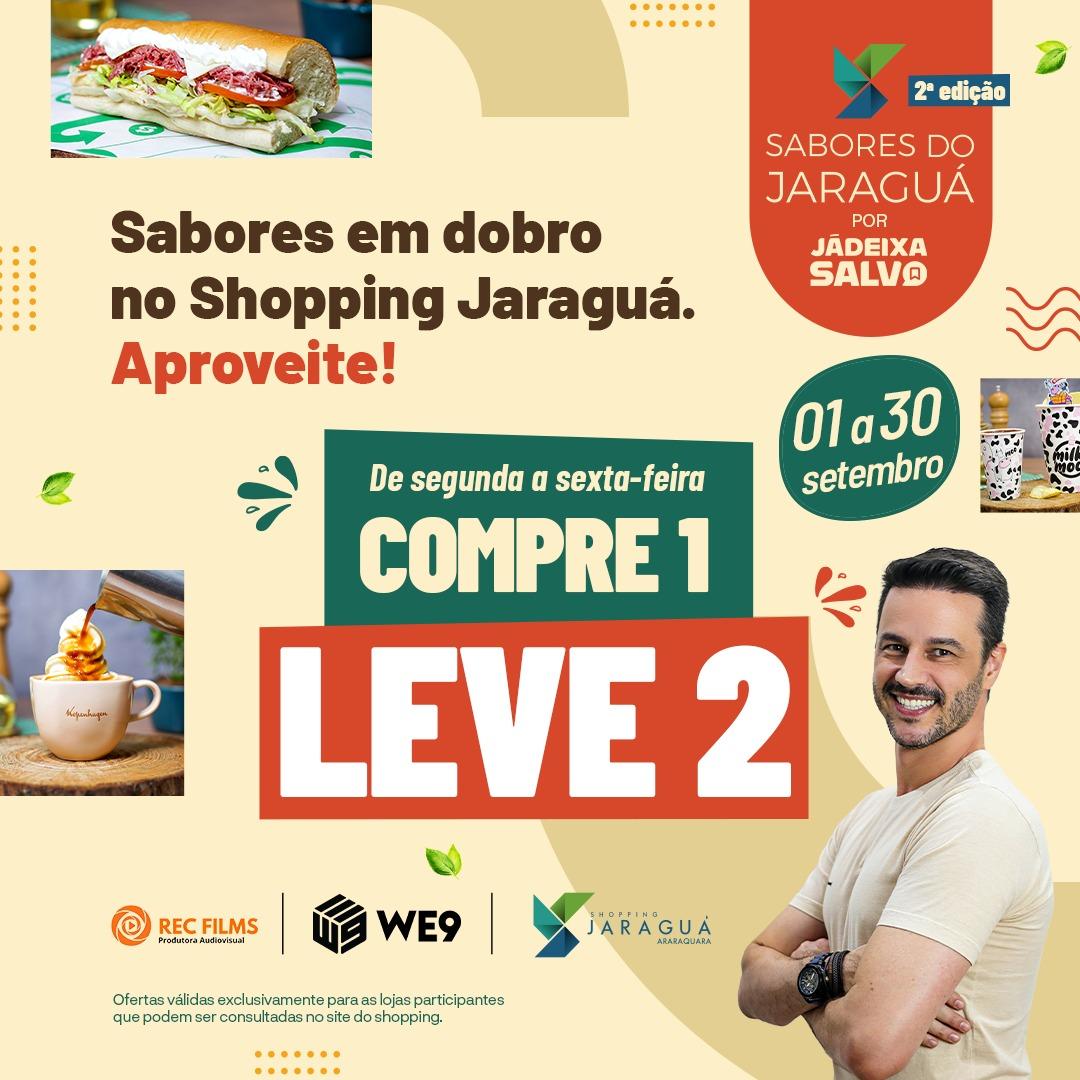 Segunda edição do Sabores do Jaraguá continua até o término de setembro